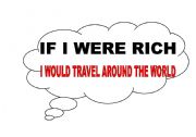 English worksheet: If I were... Travelling to School Poem