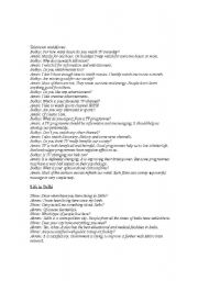 English Worksheet: television and movies