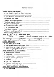 English worksheet: practice