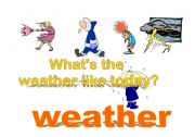 English Worksheet: weather part 2