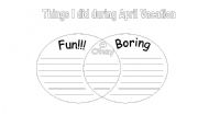English Worksheet: Back from VACATION!!!!