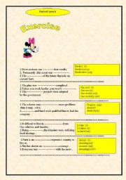 English worksheet: PARTS OF SPEECH 