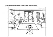 English worksheet: game