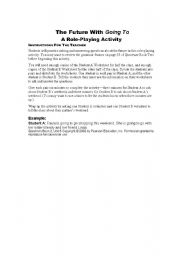 English Worksheet: Future 