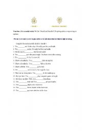 English Worksheet: should and shouldnt activity