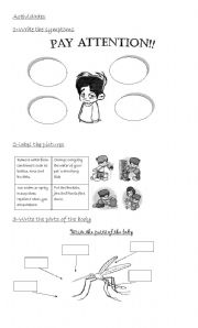 English Worksheet: Dengue Activity