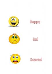 English worksheet: emotions