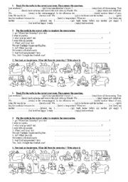 English Worksheet: past simple