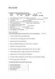 English worksheet: fce-like test