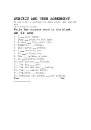 English Worksheet: present simple