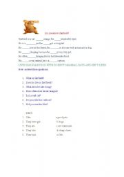 English Worksheet: DO YOU KNOW GARFIELD?