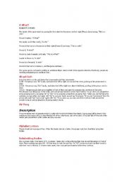 English Worksheet: Grouop Games