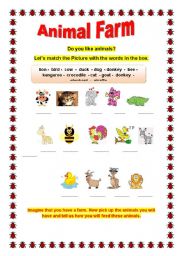 English worksheet: Animal Farm