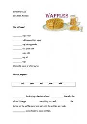 Waffles - recipe