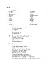 English Worksheet: click on 4 test unit 4