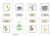 Mini Pocketbook Zoo Animals