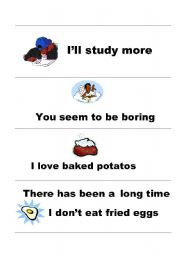 English Worksheet: conversation cards