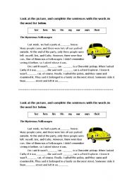 English Worksheet: Possessive pronoun