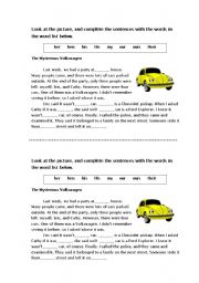 English worksheet: Possessive pronoun