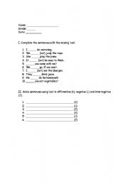 English worksheet: ´Can´ Exercises