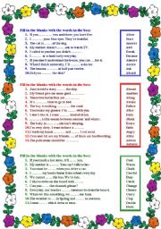 English Worksheet: NEW WORDS