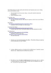 English Worksheet: nonfiction multimedia companion