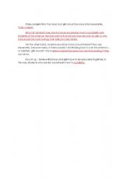English Worksheet: Education