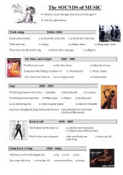 English Worksheet: MUSIC 