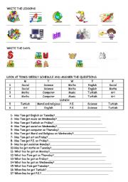 English Worksheet: have got- subjects