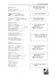 English Worksheet: TOXIC - BRITNEY SPEARS