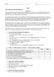 English Worksheet: Popcorn