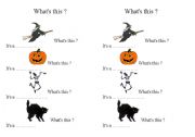 English Worksheet: halloween vocabulary