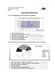 English Worksheet: English Guide Graph II