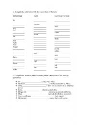 English worksheet: Present perfect