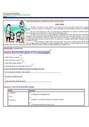English Worksheet: It is an exercise for students about vocabuarary in the family