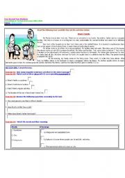 English worksheet: It is an exercise for students about vocabuarary in the family