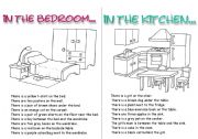 English Worksheet: In the house (1)