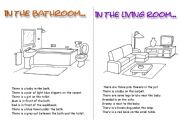 English Worksheet: In the house (2)