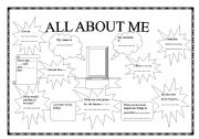 English Worksheet: ALL ABOUT ME