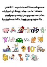 English Worksheet: Spelling Practice