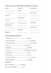 English Worksheet: Present Perfect