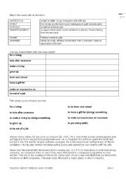 English Worksheet: Easy one