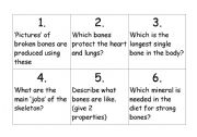 English worksheet: Parts of the body treasure hunt