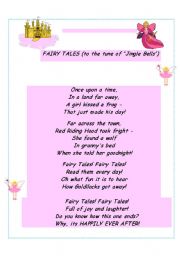 English Worksheet: FAIRYTALE SONG