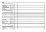 English Worksheet: Oral presentation marking
