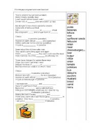 English Worksheet: Cheeseburger in Paradise Gap Fill 