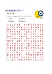 English Worksheet: wordsearch renewable energy