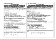 English Worksheet: bac paper sample ( Algerian schools )