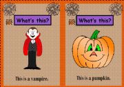 Halloween Flashcards 1/3