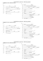 English Worksheet: worksheet